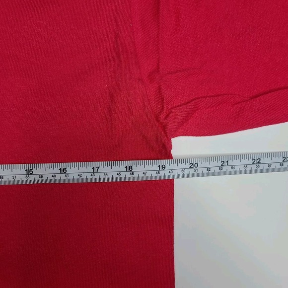 Vintage Champion T Shirt Pink Blank Size Medium Made in‎ USA Single Stitch - Picture 4 of 5
